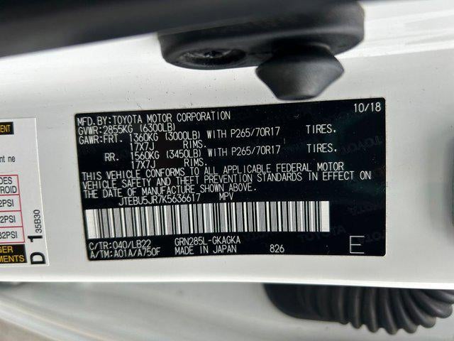 2019 Toyota 4RUNNER SR5