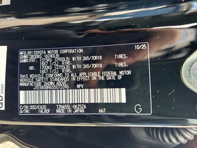 2025 Toyota 4Runner TRD Off-Road Premium
