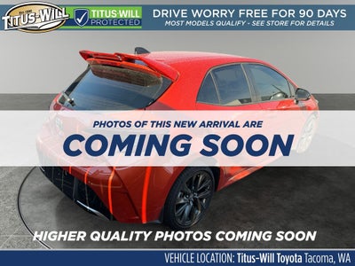 2026 Toyota Corolla Hatchback XSE