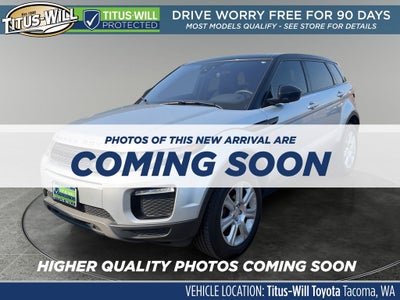 2016 Land Rover Range Rover Evoque SE