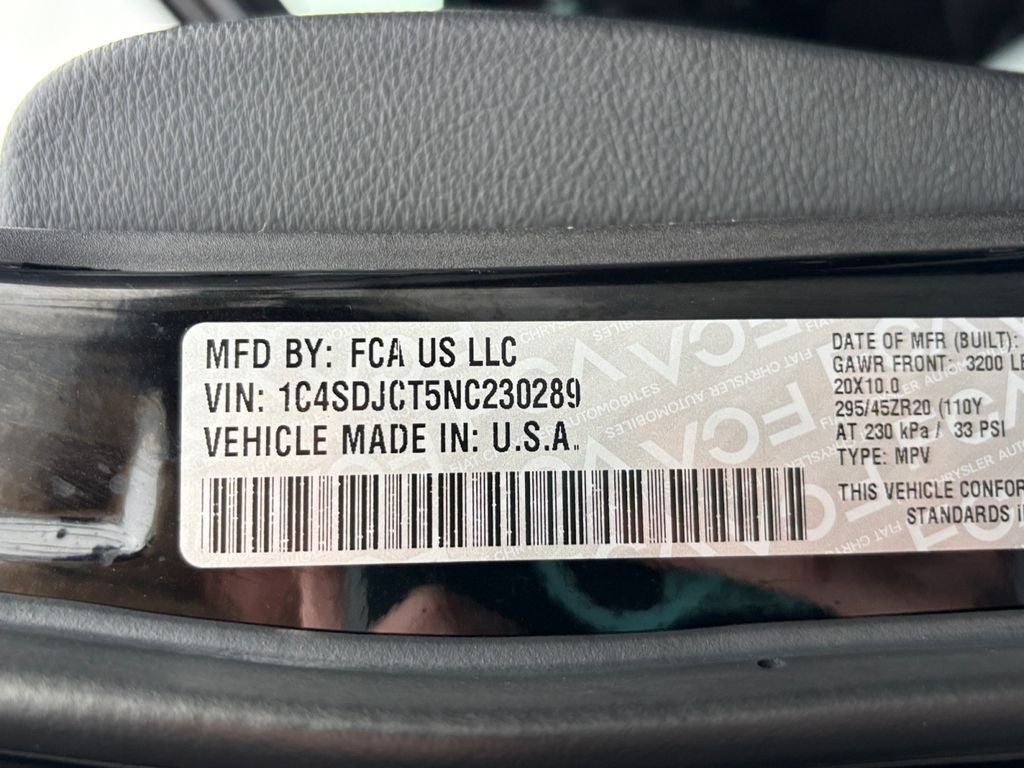 2022 Dodge Durango R/T