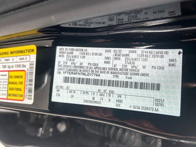 2022 Ford Ranger XLT