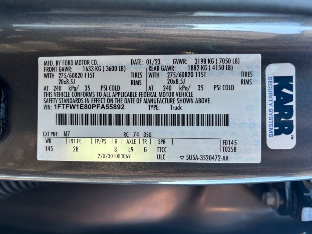 2023 Ford F-150 Lariat