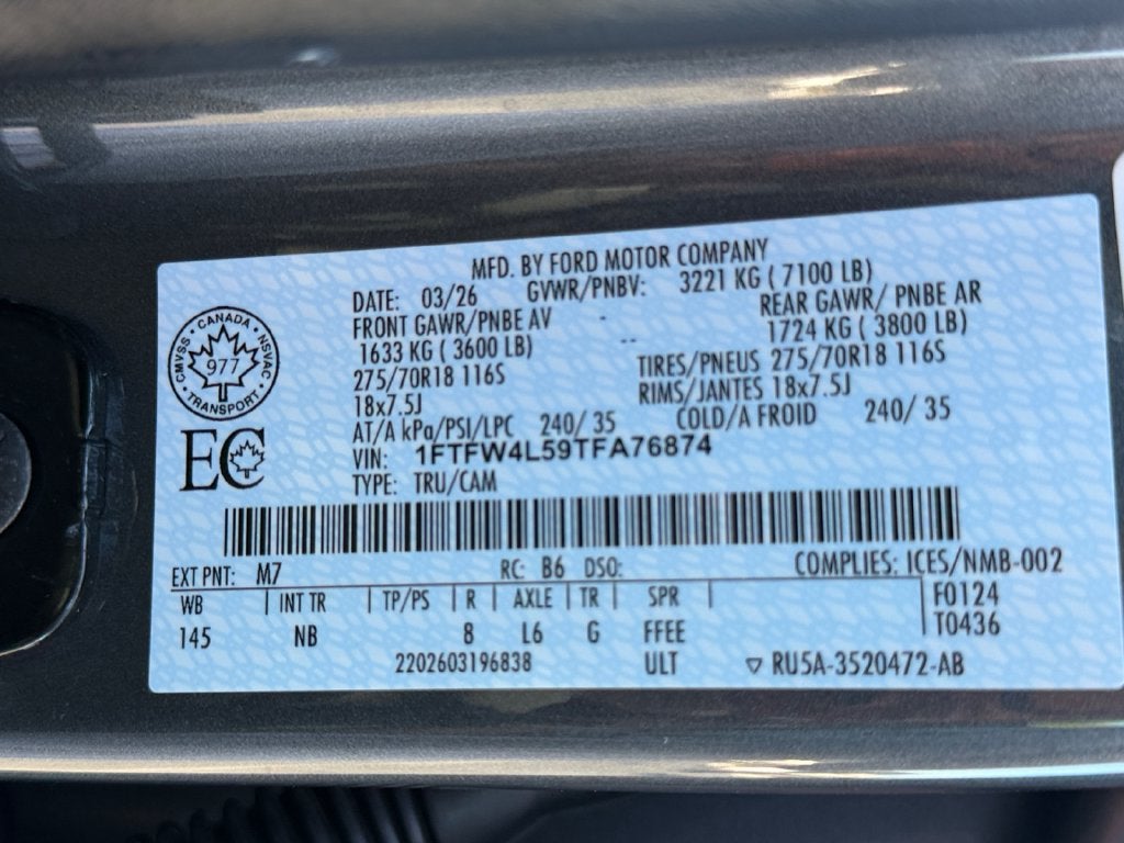 2026 Ford F-150 Tremor