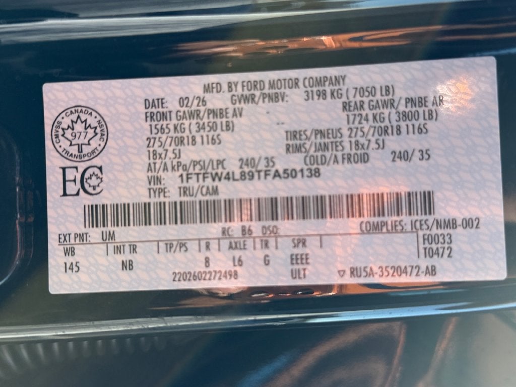 2026 Ford F-150 Tremor