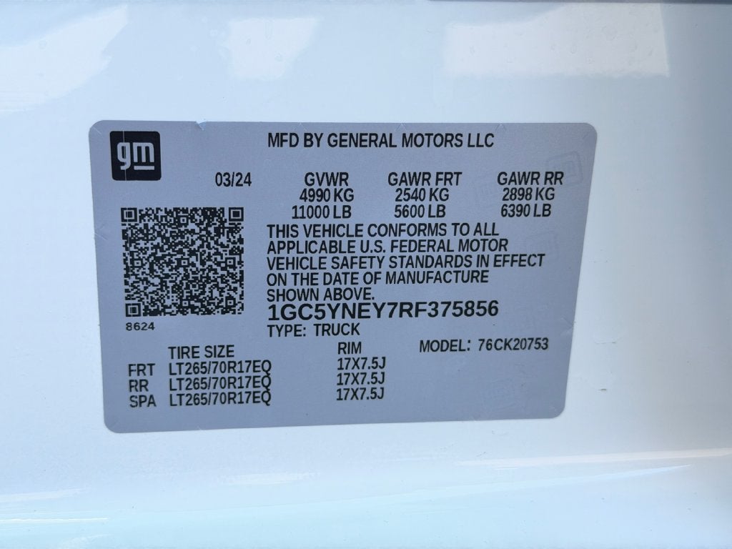 2024 Chevrolet Silverado 2500HD LT