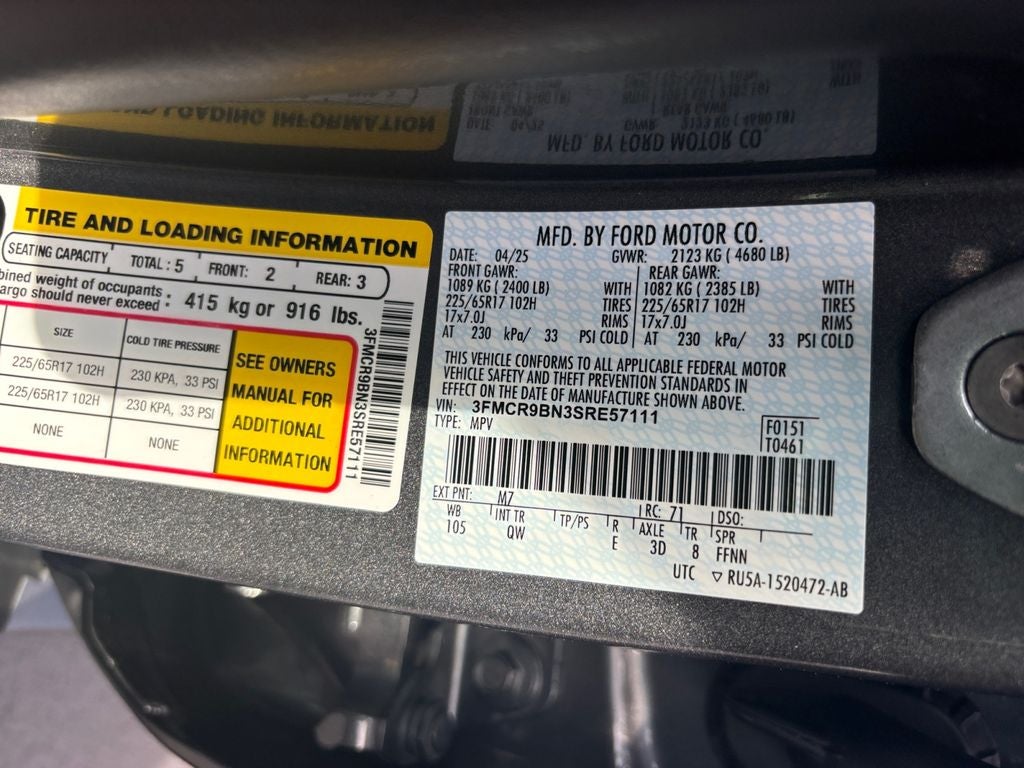 2025 Ford Bronco Sport Big Bend