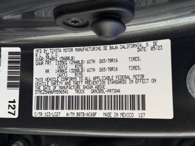 2023 Toyota Tacoma TRD Off-Road V6