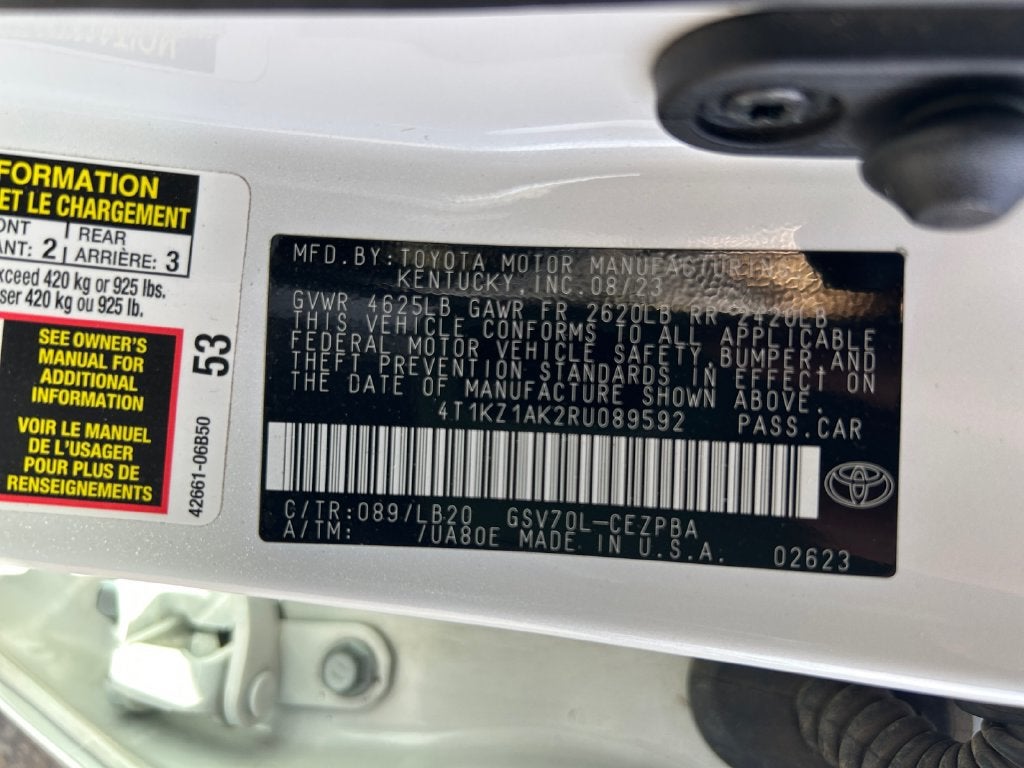 2024 Toyota Camry XSE V6