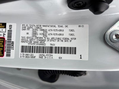 2021 Toyota Tundra 1794