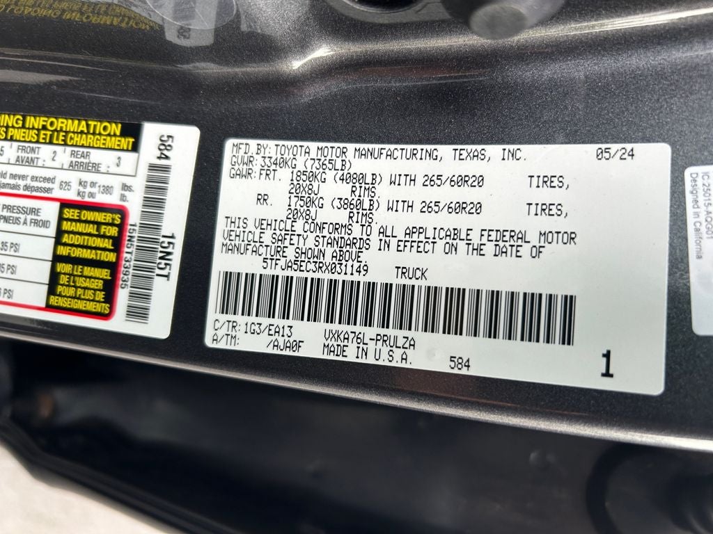 2024 Toyota Tundra Limited