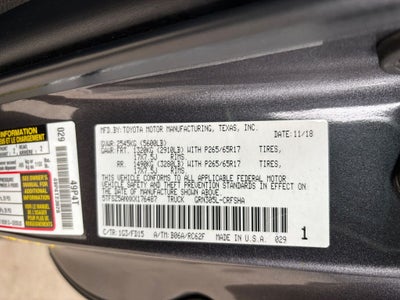 2019 Toyota Tacoma TRD Sport V6