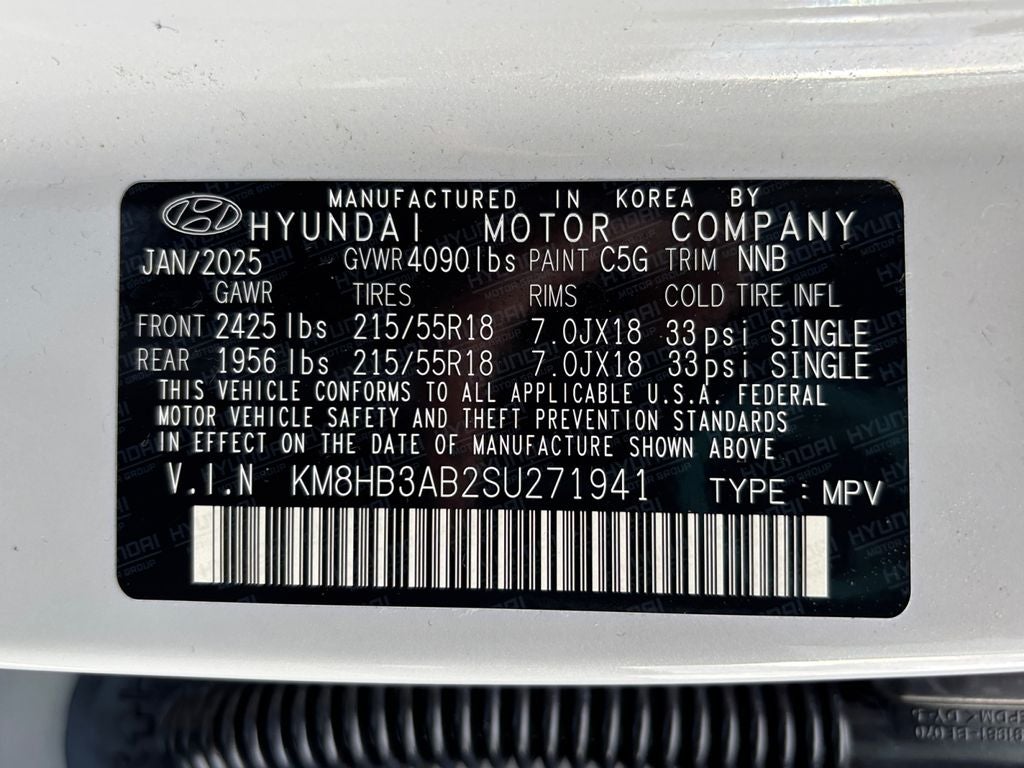 2025 Hyundai Kona SEL