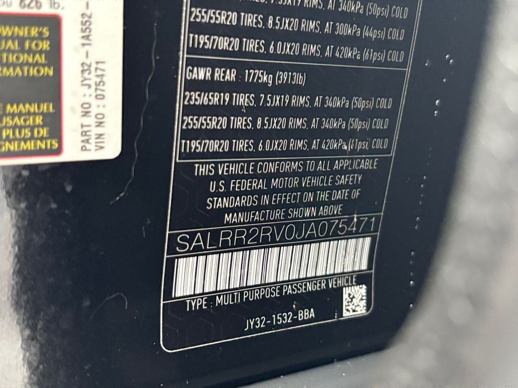 2018 Land Rover Discovery HSE